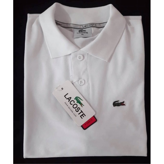 Áo Thun Polo Lacoste Thêu Hình Cá Sấu Thời Trang Dễ Phối Đồ + Tag