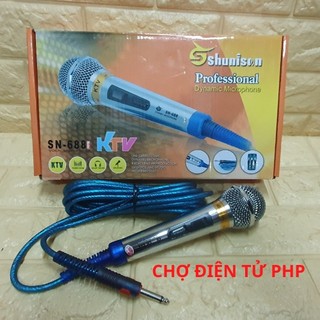 MICRO CÓ DÂY KARAOKE SHUNISON SN 688
