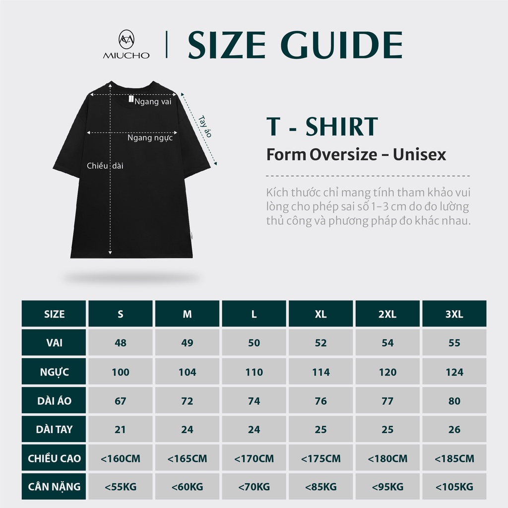 Áo thun nữ form rộng tay lỡ unisex đẹp chất vải cotton hàn quốc AT004 Miucho basic tee