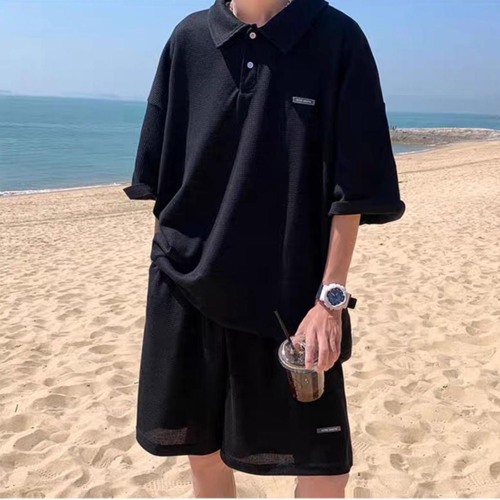 Set Quần Áo Thun Nam Thể Thao Form Rộng sozo SET NAM 90000193C2