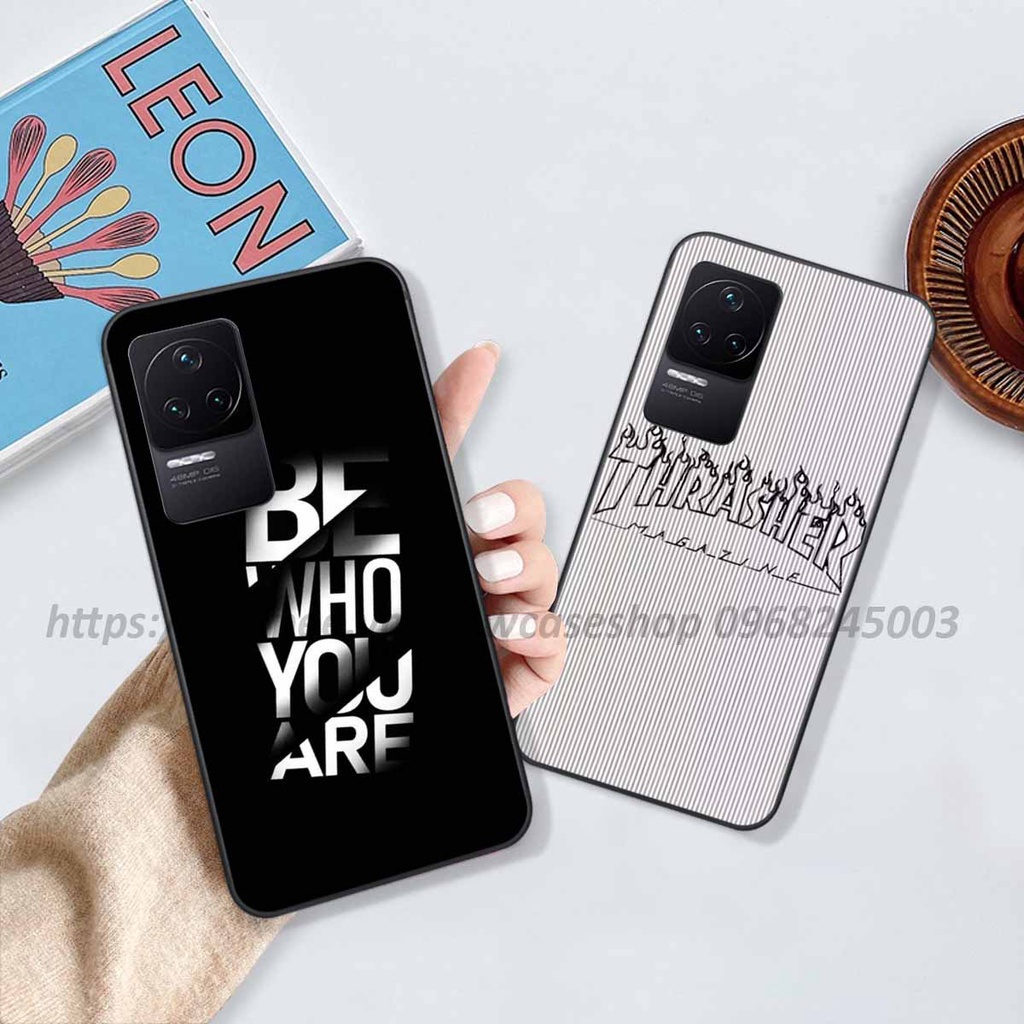 Ốp Xiaomi Redmi K50/K40S / Poco F4 5G in hình họa tiết thời trang Âu Mỹ