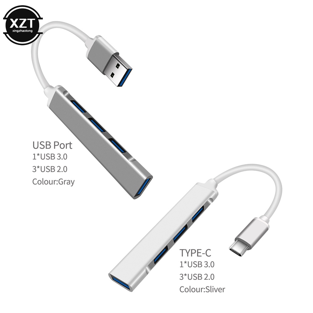 Hub Chia 4 Cổng USB 3.0 Tốc Độ Cao Cho Máy Tính