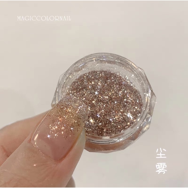 Nhũ rắc cao cấp ánh kim Daily set 6 màu