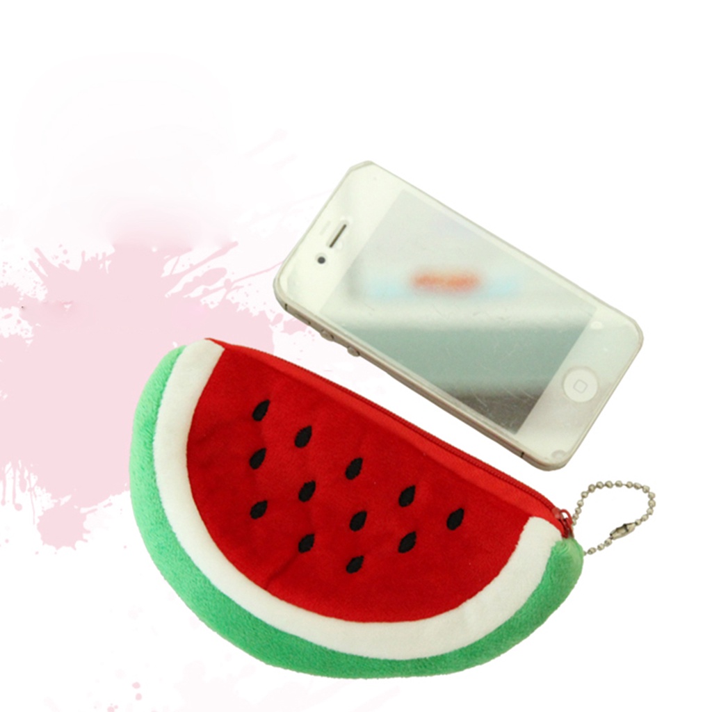 Ví Đựng Tiền Xu Hình Dưa Hấu