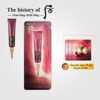 Kem chống nếp nhăn Whoo đỏ Intensive Wrinkle Concentrate 1ml/gói - Kem chống nhăn Whoo đỏ