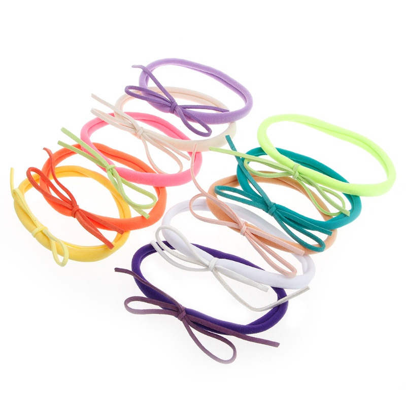 Set 10 Băng Đô Co Giãn Đáng Yêu Cho Bé