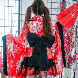 [Order]  Set kimono maid cosplay