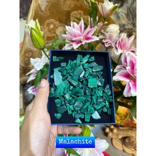 Đá vụn malachite | đá sưu tầm, thanh tẩy, healing| cada decor