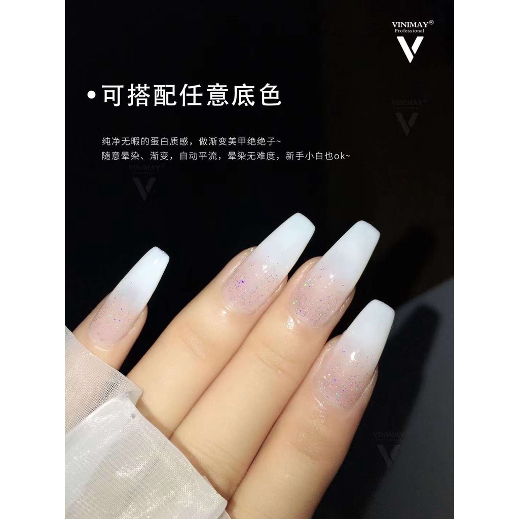 Sơn gel loang trắng Vinimay  - sơn gel móng - Sushi nail mi