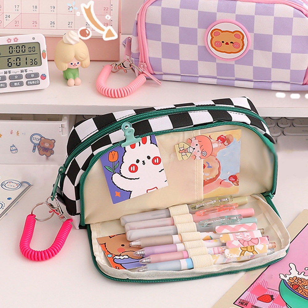 Túi Đựng Bút Hình Bàn Cờ Vua Kích Thước Lớn Dễ Thương Dùng Làm Quà Tặng Cho Học Sinh