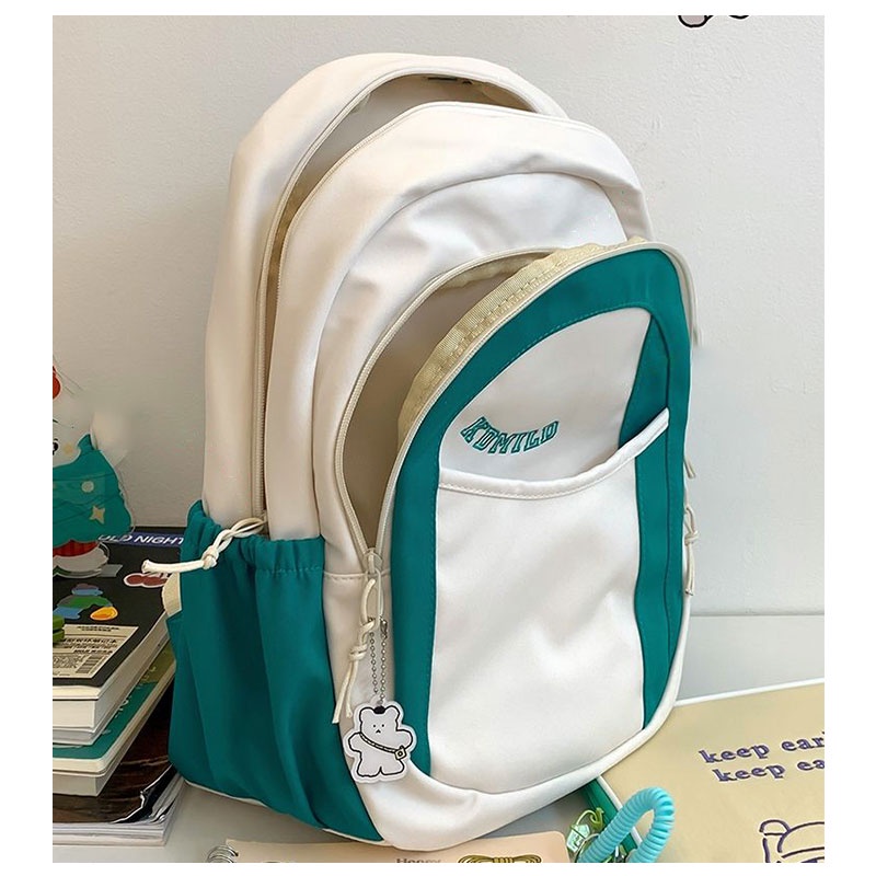 Bololo Balo Cỡ Lớn Thiết Kế Đơn Giản Phong Cách Harajuku Nhật Bản Cho Nữ