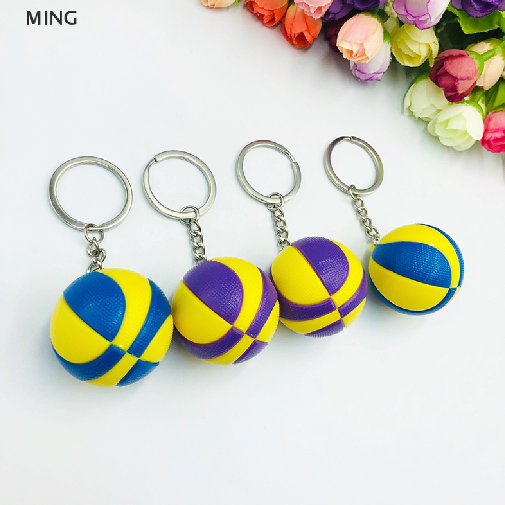 Móc Khóa Bóng Chuyền Đồ Chơi Mini Bằng PVC Cho Nam Và Nữ