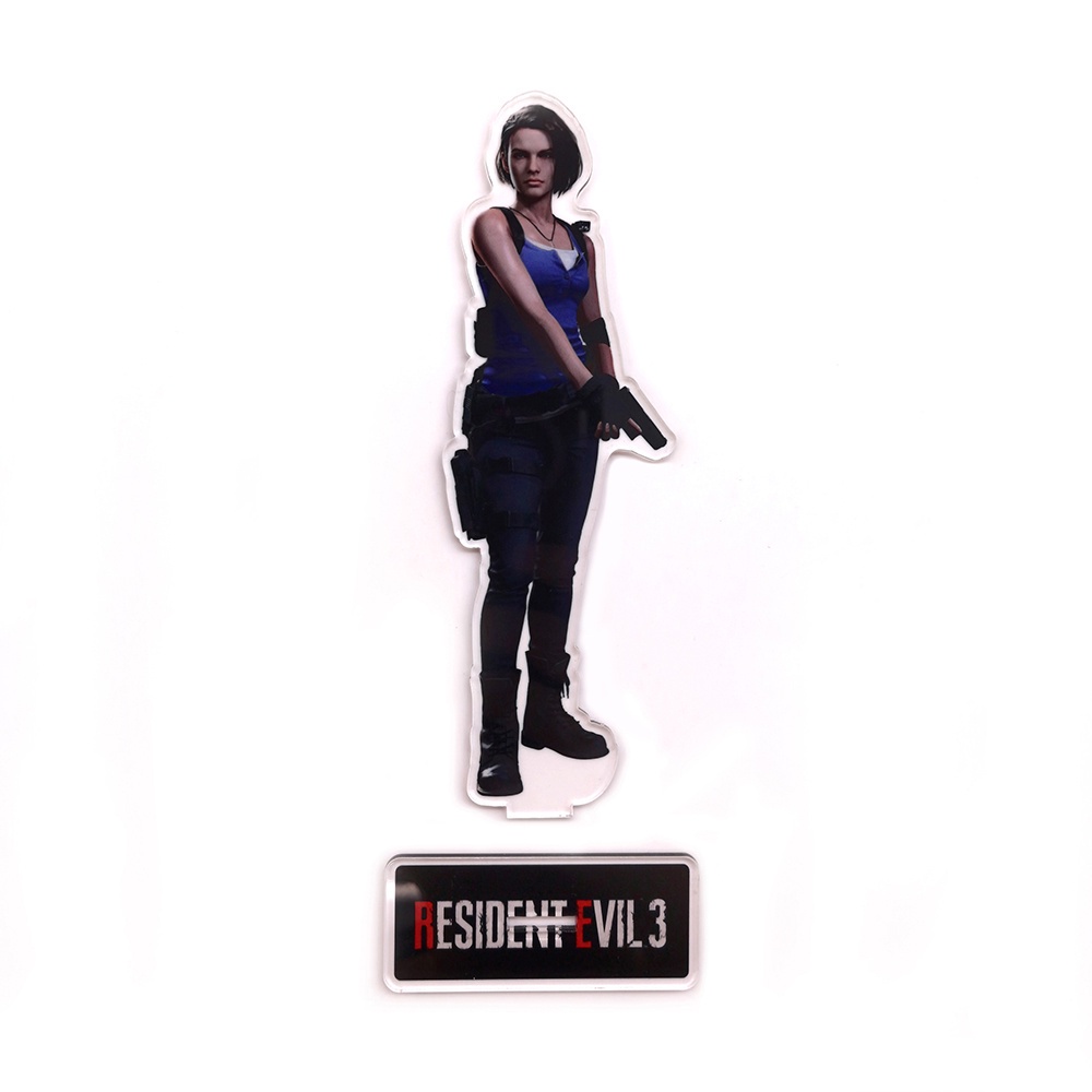 Mô Hình Nhân Vật Resident Evil 3 Đứng Bằng acrylic Trang Trí Bàn Làm Việc