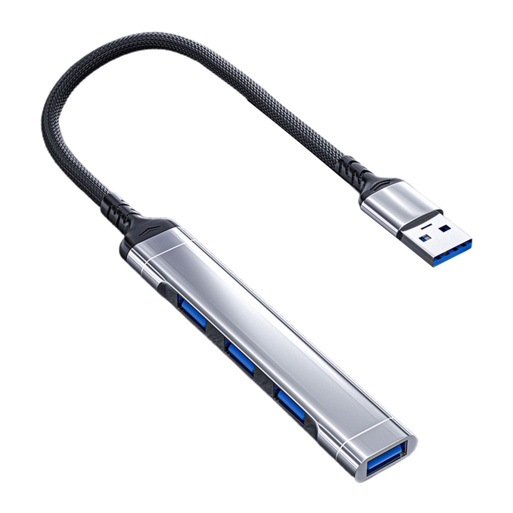 Bộ Chia 4 Cổng Usb 3.0 Tốc Độ Cao In Họa Tiết Hoa Hướng Dương Nhỏ Gọn Tiện Dụng Cho Máy Tính / Laptop