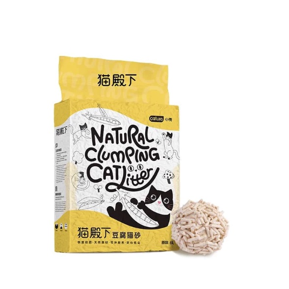 Cát đậu nành cho mèo CATURE nội địa TRUNG | Túi 6L