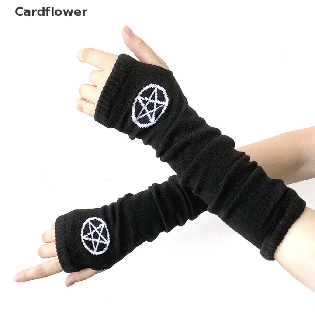 < Cardflower > Găng Tay Chống Nắng Hóa Trang Ninja Đậm Thời Trang Giữ Ấm Cho Nam Và Nữ