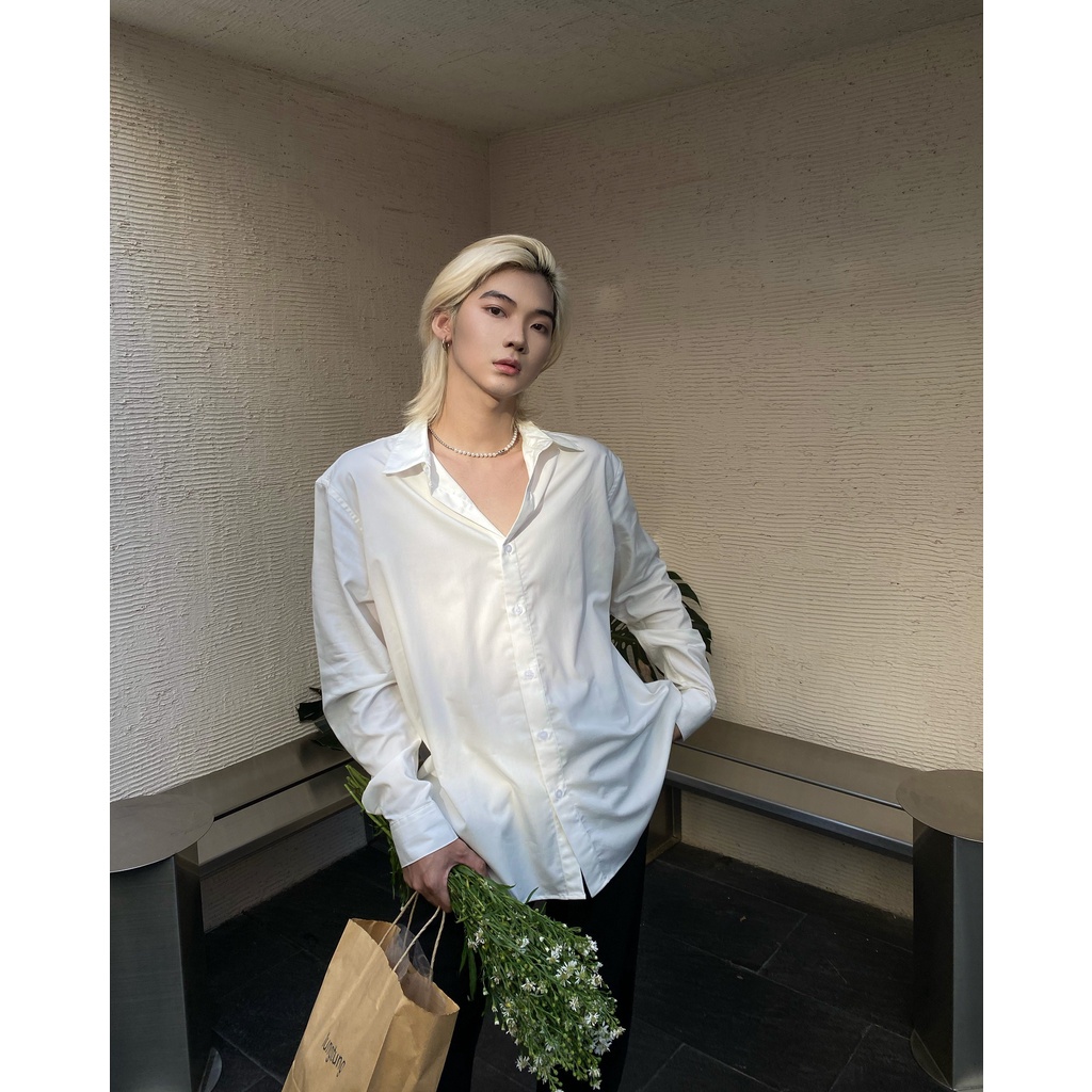 ÁO SƠ MI TRẮNG BASIC - SS23 WHITE SHIRT