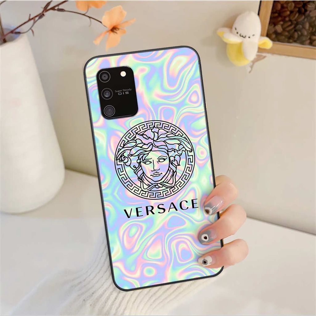 Ốp lưng Samsung S10 Lite hình caro, thời trang hàng hiệu cao cấp, vỏ ốp rẻ đẹp