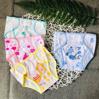 Set 5 tã vải dán sơ sinh bông baby/ quần đóng bỉm cho em bé