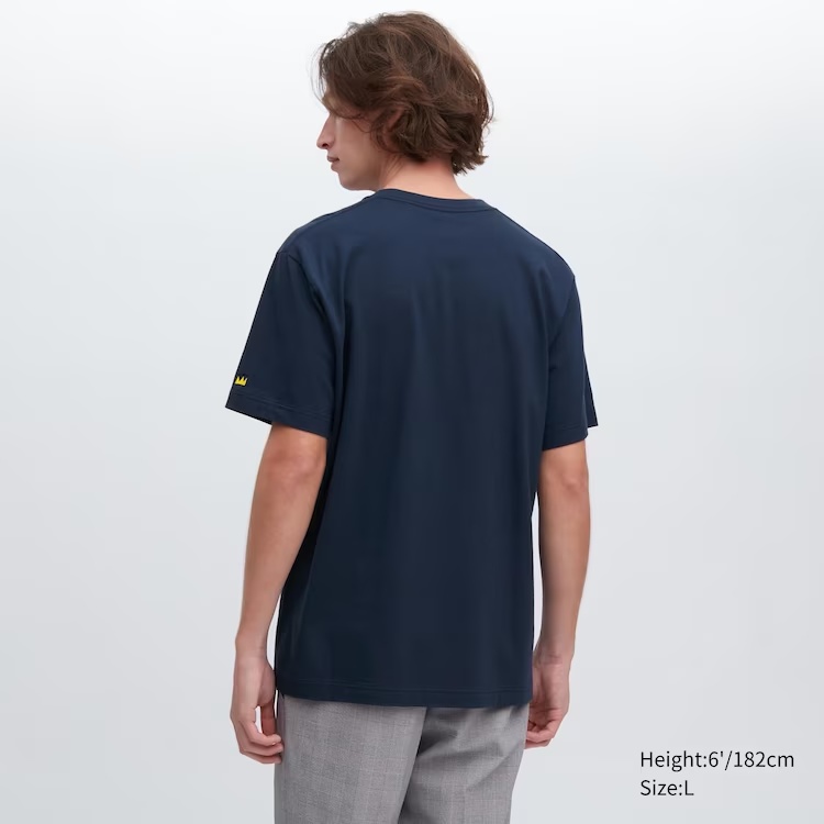 Uniqlo Áo Thun Tay Ngắn In Họa Tiết Độc Đáo Thời Trang Trẻ Trung