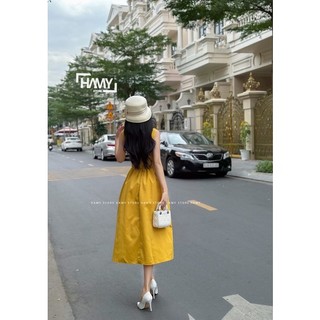 Đầm Sát Nách Eo Đan