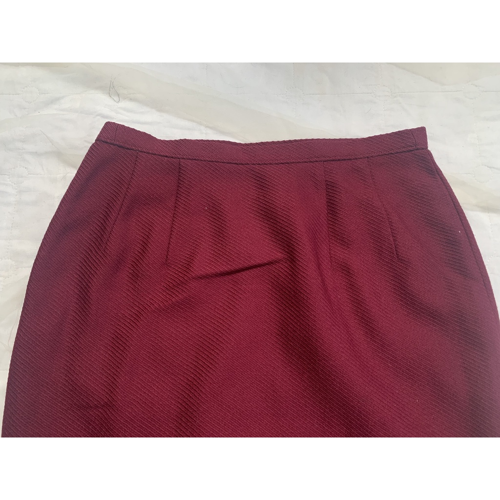 Chân váy bút chì V1021 chất vải dày dặn 2hand Nhật si ảnh thật