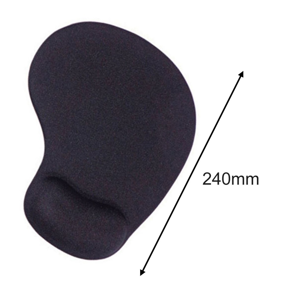 Miếng Lót Chuột Cao Su Hình Hoa Hướng Dương Màu Sắc Trơn