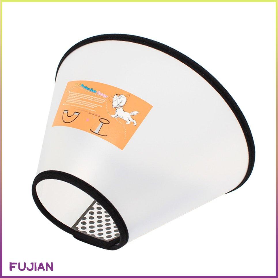 Chó mèo chải lông chống cắn Vỏ bảo vệ cổ áo hình nón chữa bệnh [D/12]