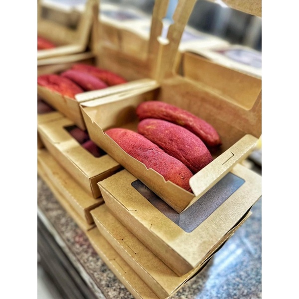 Khoai tím mochi phomai