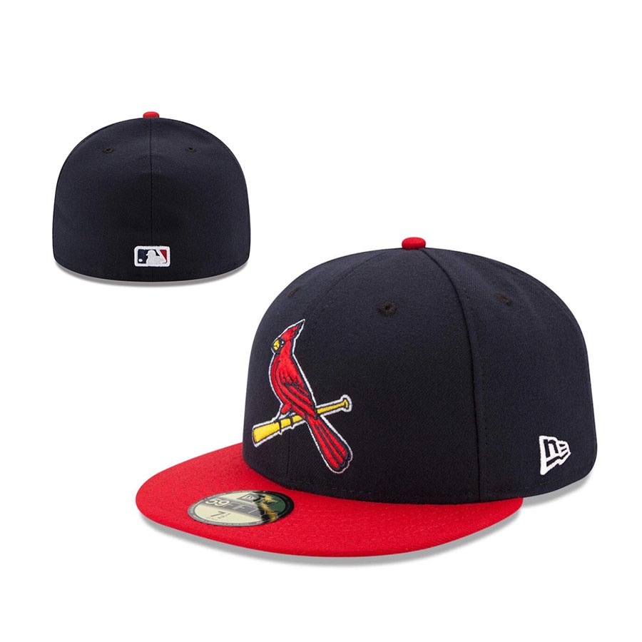 Thời Đại Mới Chất Lượng Cao mlb st... Louis Vuitton Mũ Lưỡi Trai Thể Thao Thêu Chữ 59fifty Thời Trang Cho Nam Và Nữ