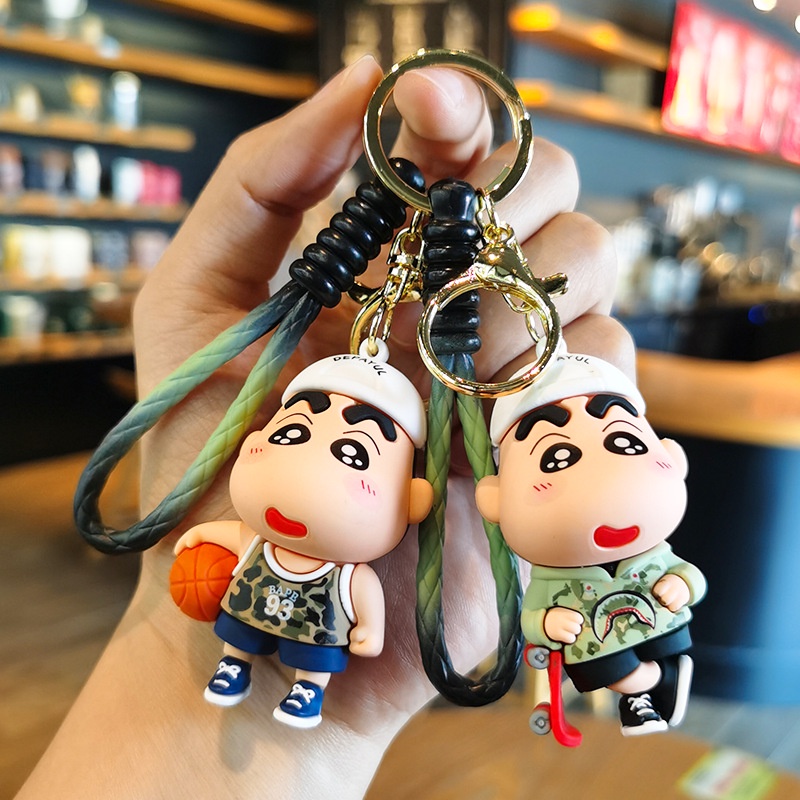 Móc Khóa Hình Búp Bê Cậu Bé Bút Chì Dễ Thương