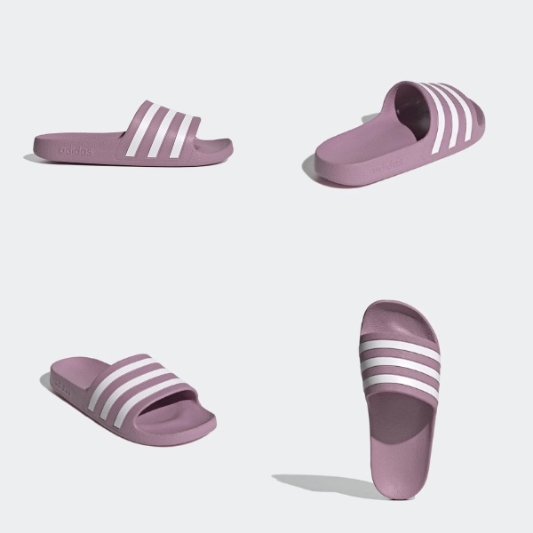 Dép chính hãng adidas adilette aqua xanh rêu nam nữ đúc nguyên khối quai ngang không thấm nước