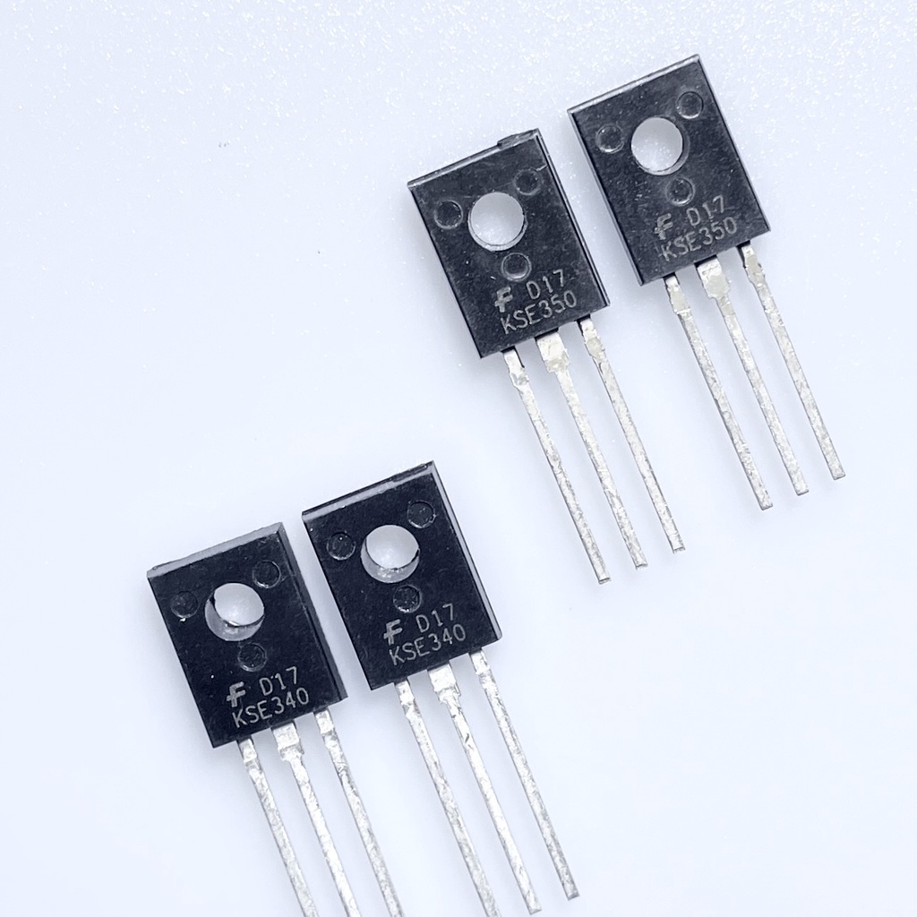 KSE340 - KSE350 cặp transistor công suất TO-126 chân đồng