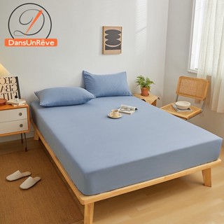 Ga giường cotton màu trắng/xanh dương/xám - Size 1m8x2m