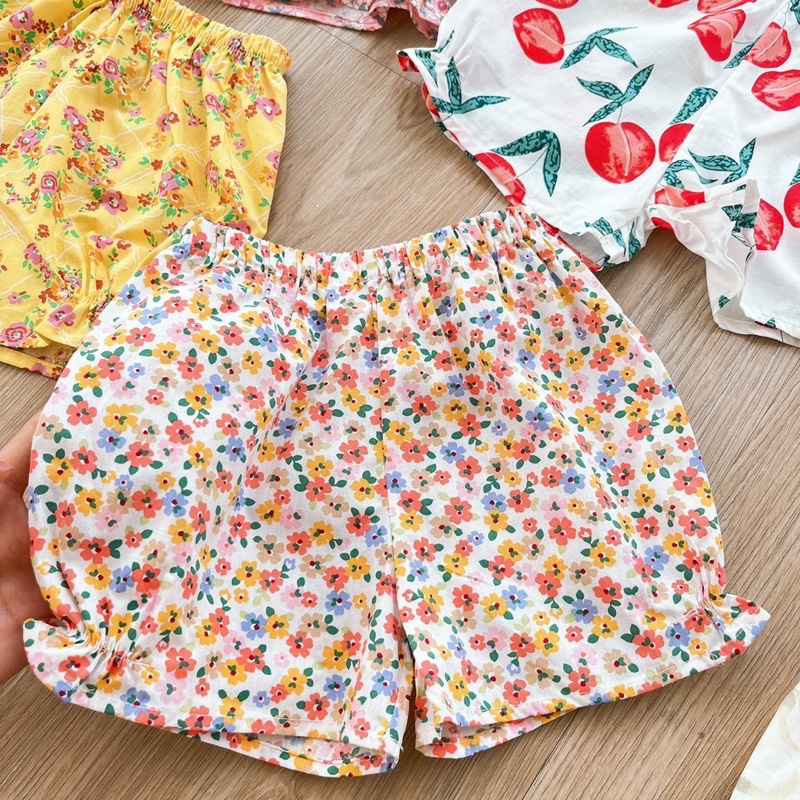 Sét 5 quần đùi cho bé gái