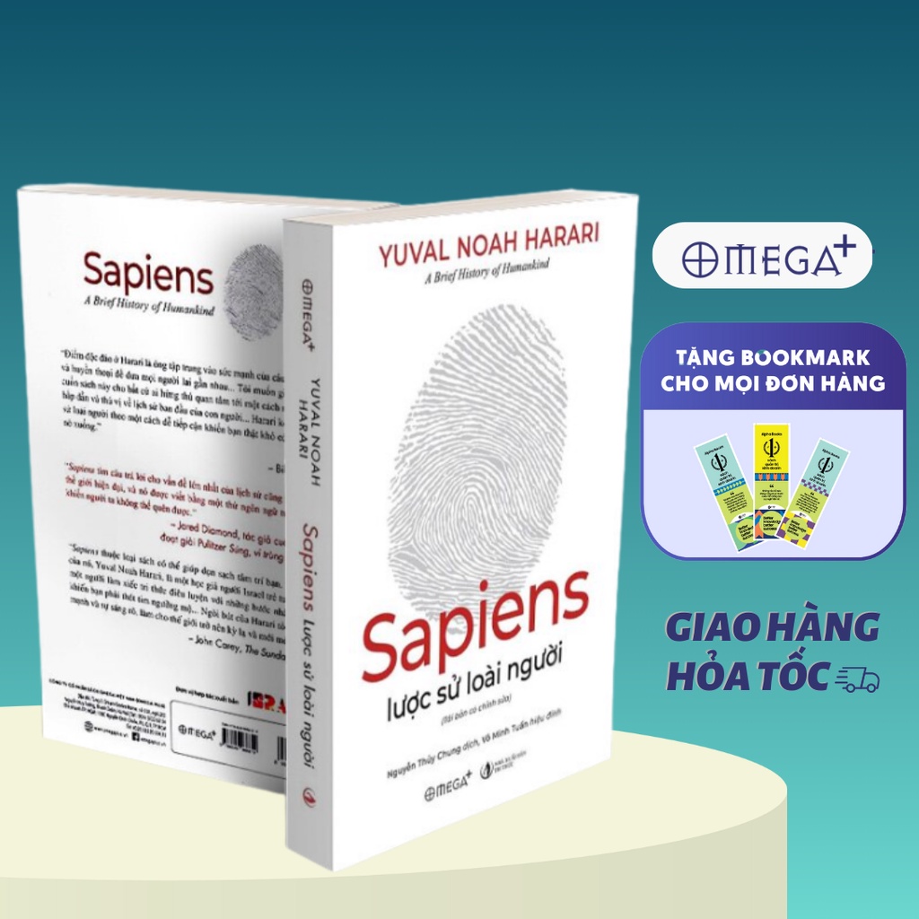 Sapiens - Lược Sử Loài Người: cuốn sách đã định hình tư duy của các tỷ phú trên thế giới - Yuval Noah Harari Omega Plus | BigBuy360 - bigbuy360.vn