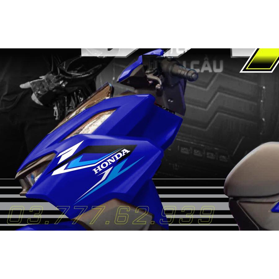 Tem rời Vario 160 - mẫu mới 2023 cho xe xanh