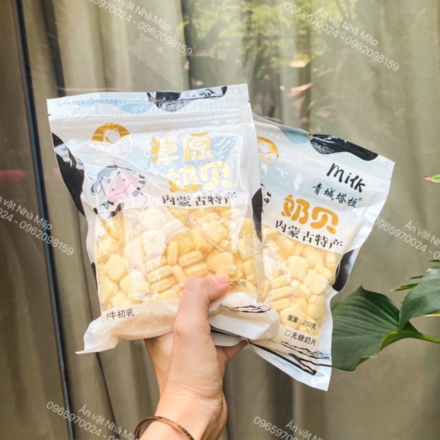 100 Viên Kẹo Sữa Bò Non Nén Dạng Viên Mông Cổ - Kẹo Tuổi Thơ