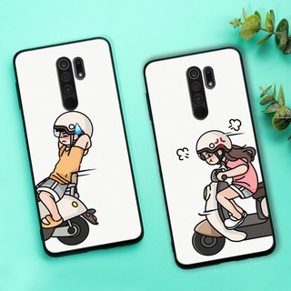 Ốp lưng Xiaomi Redmi 9 in hình dành cho các cặp đôi couple đáng yêu dễ thương