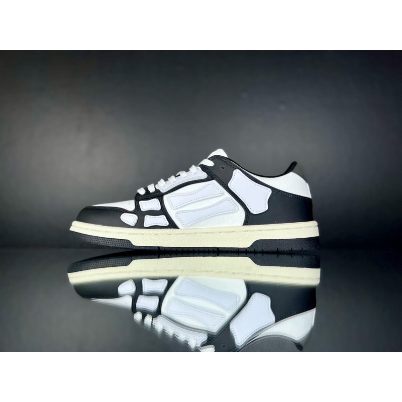 GIÀY THỂ THAO SNEAKER AMIRI TRẮNG ĐEN ĐẾ NGÀ PHONG CÁCH CỖ ĐIỂN | TẶNG KÈM BỘ QUÀ TẶNG GIÁ TRỊ