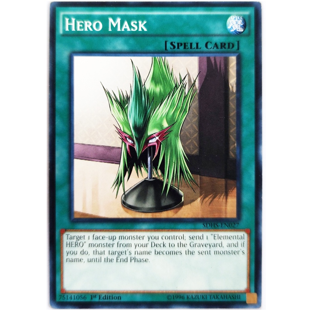 [Thẻ Yugioh] Hero Mask |EN| Common