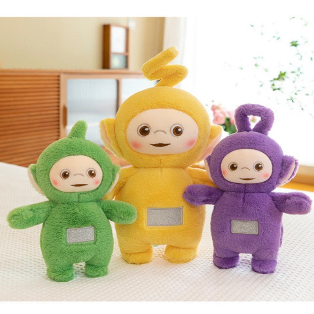 Boboancesco Thú Nhồi Bông Hình teletubbies Màu Tím Đáng Yêu Cho Bé