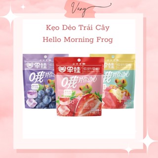 Kẹo Dẻo Sữa Chua Trái Cây Ăn Vặt Nho Tím Đào Trắng Dâu Tây