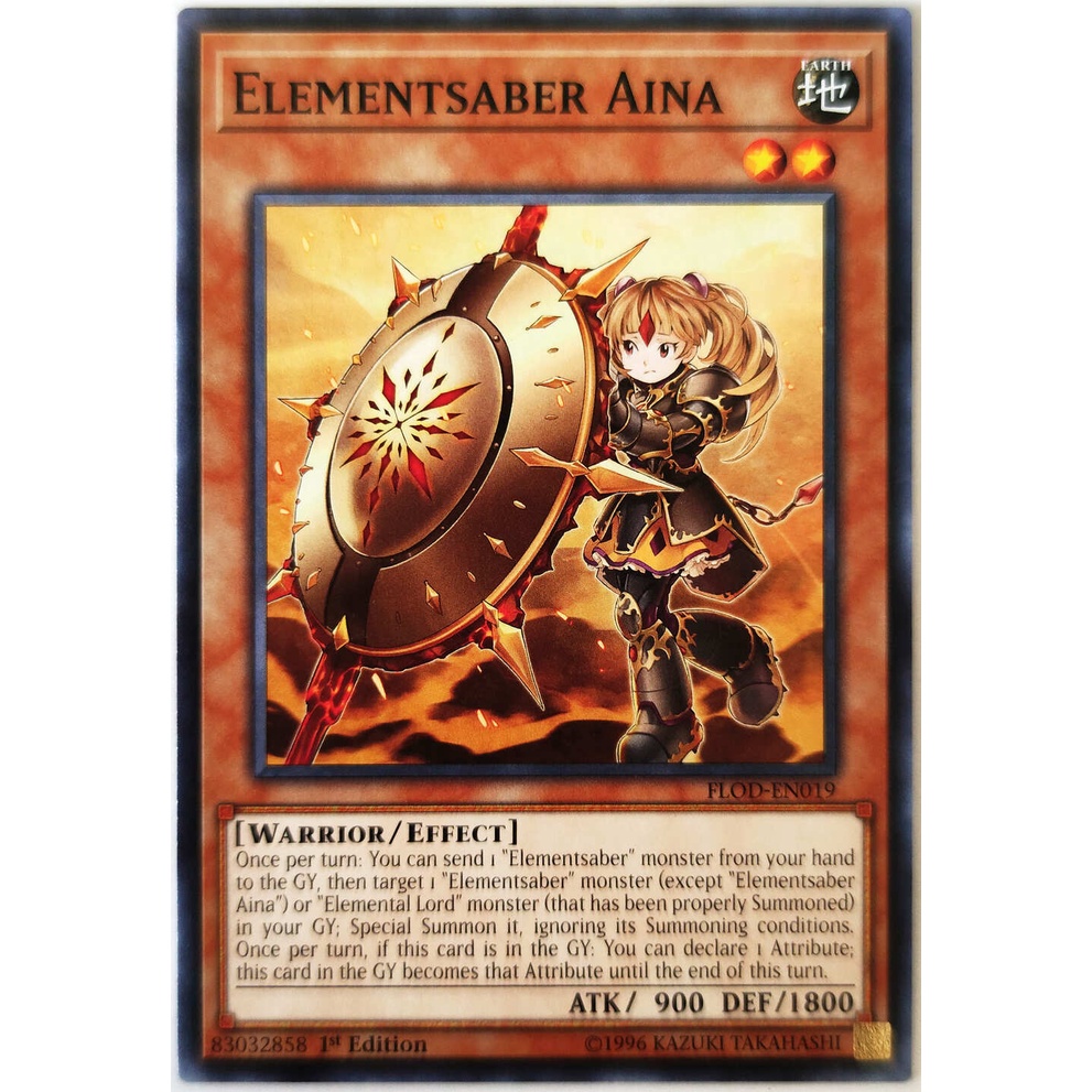 [Thẻ Yugioh] Elementsaber Aina |EN| Common