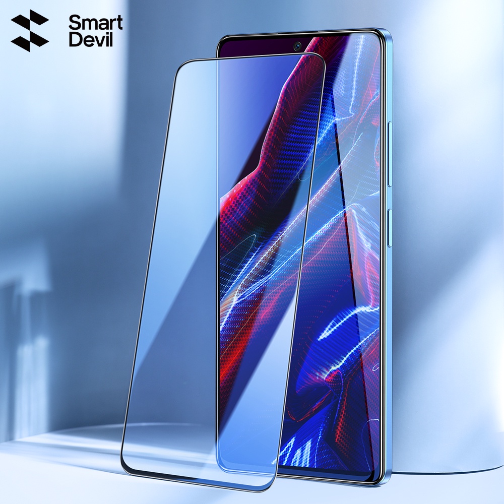 Kính cường lực màn hình SMARTDEVIL chống dấu vân tay thích hợp cho Xiaomi Poco X5 Pro Poco X5 Poco F5 Redmi Note 12 Pro