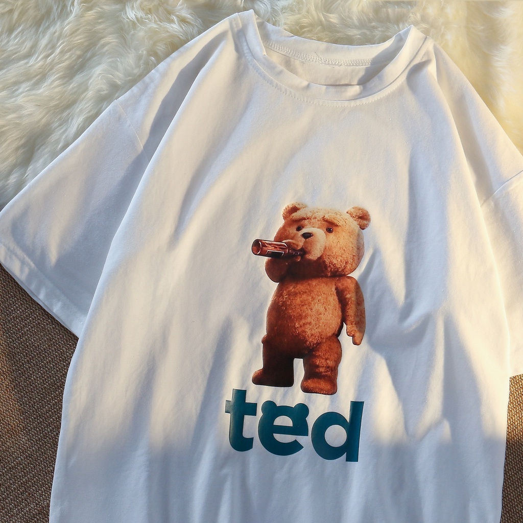 NRVP Áo Thun Tay Ngắn In Hình Thời Trang Đường Phố Hàn Quốc Mới Cho Nữ