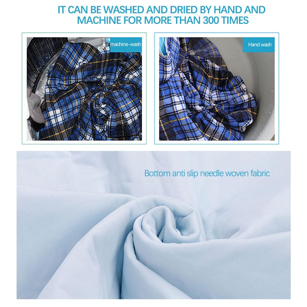 Thảm Lót Giường Chống Trượt Không Thấm Nước Thoáng Khí Giặt Được Tiện Dụng