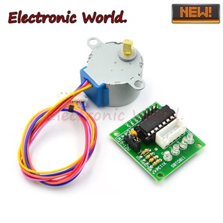 Động cơ bước 5v 28byj-48 + mô đun kiểm tra uln2003 cho arduino, micro mini 51 avr