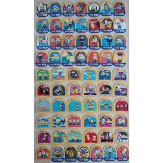 Thẻ Oishi Minions bộ 75 thẻ khác nhau