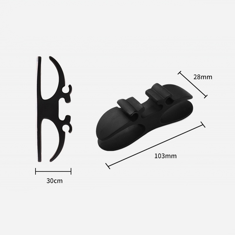 Kẹp Cố Định Dây Cáp Bằng Silicone Tự Dính Tiện Lợi Dành Cho Nhà Bếp